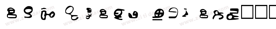 ID4 Alien Script字体转换
